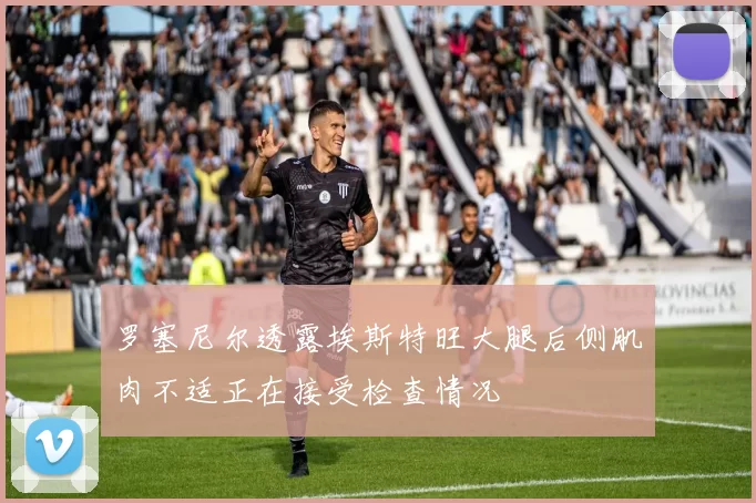 罗塞尼尔透露埃斯特旺大腿后侧肌肉不适正在接受检查情况